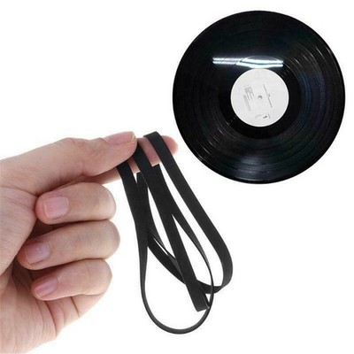 Gummi Antriebsriemen Plattenspieler Übertragungsriemen Ersatz für Phono Band CD