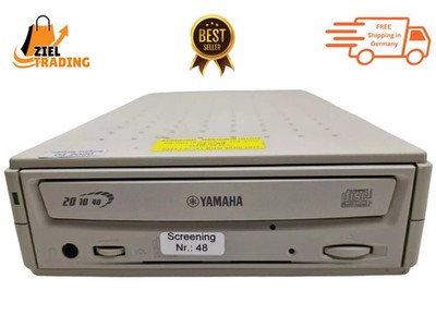 Yamaha CRW2200UX Externes CD-RW Laufwerk 20x10x40 USB Line Out Kopfhörer