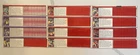 1980’s G1 Transformers Tech Spec Card  Lot of 12