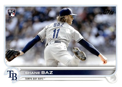 2022 Topps Chrome Shane Baz #421 RC