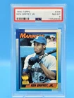 1990 Topps Ken Griffey Jr #336 ERROR CARD Bloody Scar Edition PSA 8