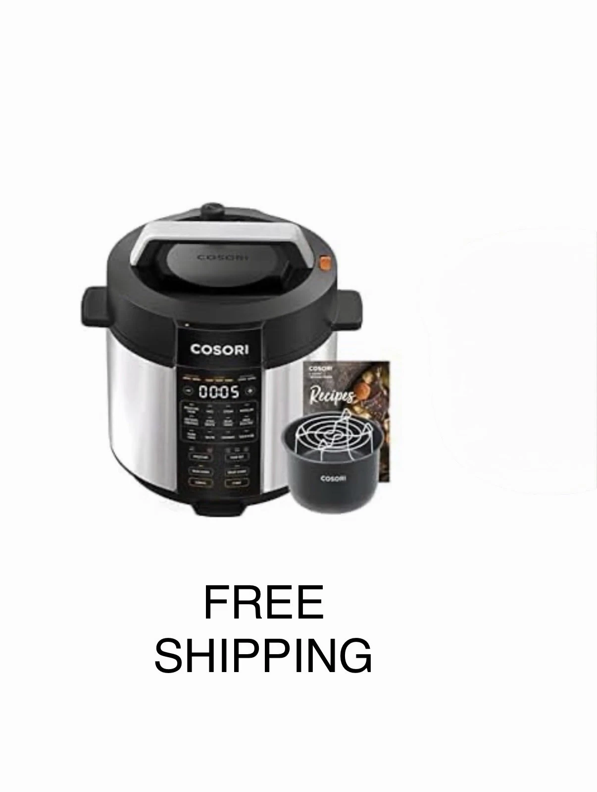 NEW Sealed Cosori 6.0 Quart 9-in-1 Pressure Cooker CMC-CO601-SUS 13 Functions