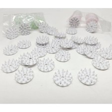 DIY Acupuncture Mat Accessories - BDSM Spiked Discs for Pain Play-Plastic Spi...