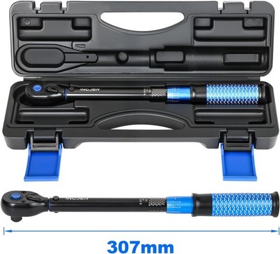 3/8 Click Torque Wrench 5-50 Ft Lb Dual Direction 72T Bike Motorcycle Tool