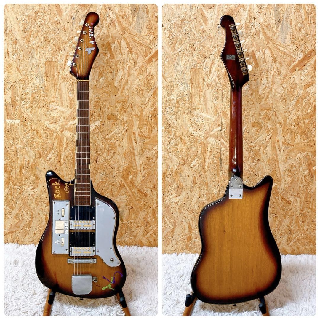 Electric Guitar Teisco SS-2L Sunburst 1960s Made in Japan | eBay