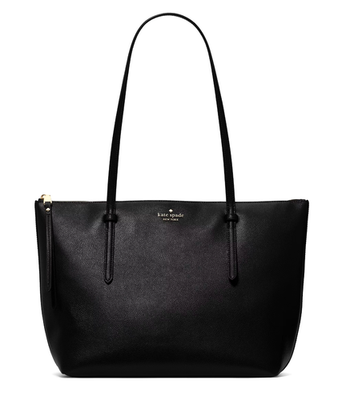 kate spade 黒 レザートートバッグ New Kate Spade All Day Large Tote Delicate Pebble Leather Black