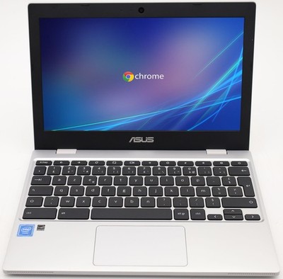 ASUS Chromebook Portable PC 11.6'' HD Intel Celeron N3350 4GB RAM 64GB eMMC