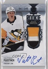 2022-23 Upper Deck The Cup Rookie 41/249 Valtteri Puustinen #137 Patch Auto 2d8