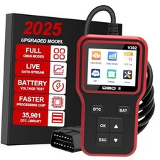 OBD2 Scanner Diagnostic Tool - Code Reader for Cars, Check Engine Light