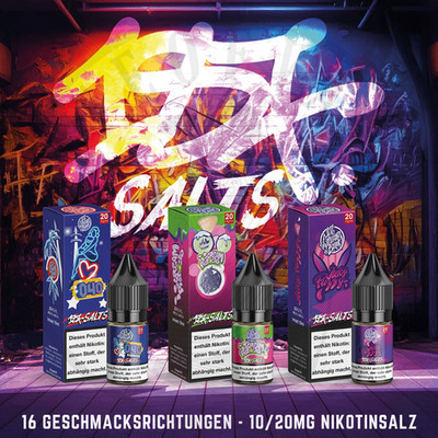 187 STRASSENBANDE E-Liquid für E-Zigarette & Vape mit 10/20mg Nikotin I Nic Salt