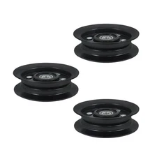 3PK Flat Idler Pulley fits many models for Toro 106-2175 132-9420