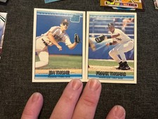 1992 Donruss - Frank Thomas #592 And Jim Thome Rc #406