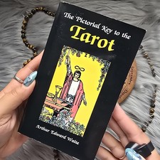 The Pictorial Key to the Tarot by Arthur Edward Waite Reference book USED