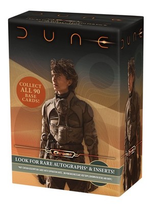 2025 Topps Dune Chrome Value Box 7 Packs 4 Cards Per Pack NEW