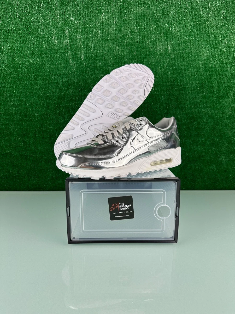 Nike Air Max 90 Metallic Pack - Chrome W for sale | eBay