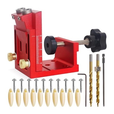 Permanent Metal Hole Hit Set for Accuracy Woodworking and Professional Use