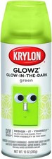 Krylon K03051000 Glowz Green Glow-in-the-dark Spray Paint 10 Oz Aerosol