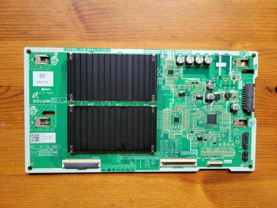 PARTS Samsung QN55Q80BAFXZA Complete LED TV  PARTS - Image 3 of 4