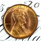 * 1909 VDB * PRISTINE++ BLAZING RED GEM BU MS LINCOLN WHEAT PENNY *