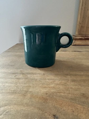Fiesta HLC "O" Ring Handle Coffee Mug USA FiestaWare Evergreen