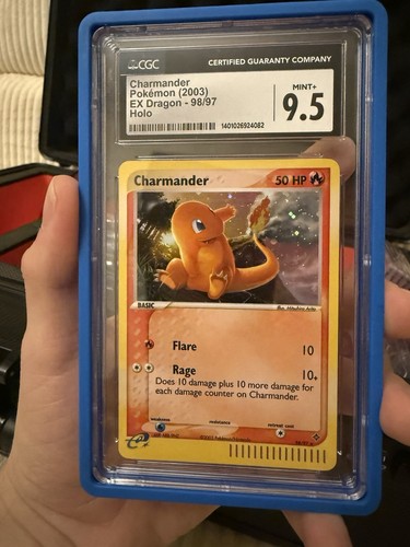 Charmander graded CGC 9.5 for sale on eBay