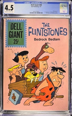 Dell Giant #48 - 1st Flintstones - CGC 4.5 - Silver Age Key