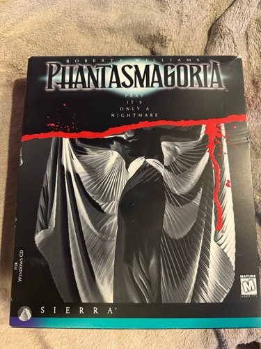 Jeu PC Phantasmagoria Big Box - Très Bon état, Boîte Et Instructions Incluses