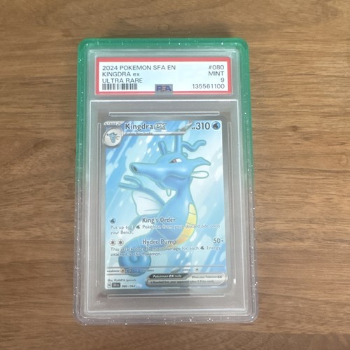Pokemon Kingdra ex PSA 9 2024 Shrouded Fable Ultra Rare Holo 080/064 EN