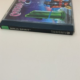 Ninja Spirit (TurboGrafx-16) CIB, Complete with case and manual