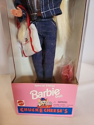 1995 Special Edition Chuck E Cheese's Barbie Doll #14615 NIB