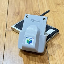 Official Nintendo 64 Rumble Tremor Pack Pak N64 OEM NUS-013 TESTED WORKING EA04