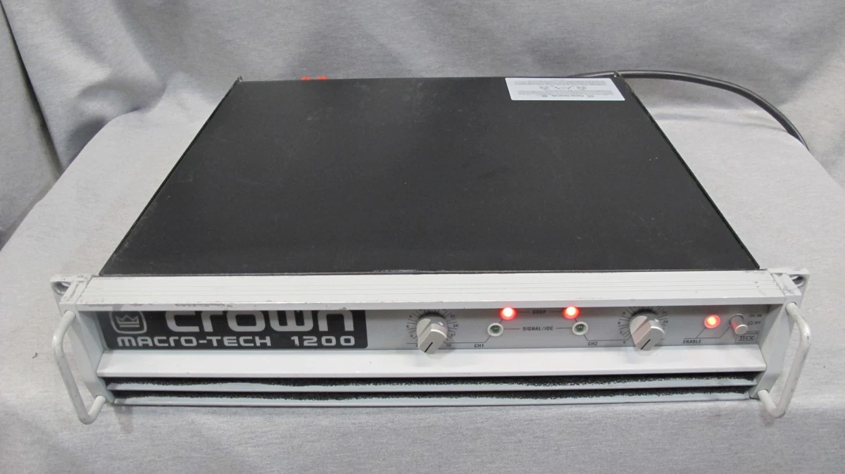 アンプ AMCRON MACRO-TECH 5000i made in USA CROWN (AMCRON) MA-5000i