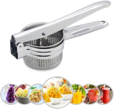 Kartoffelpresse Robust Edelstahl Kartoffelpüree Obst Gemüse Presse