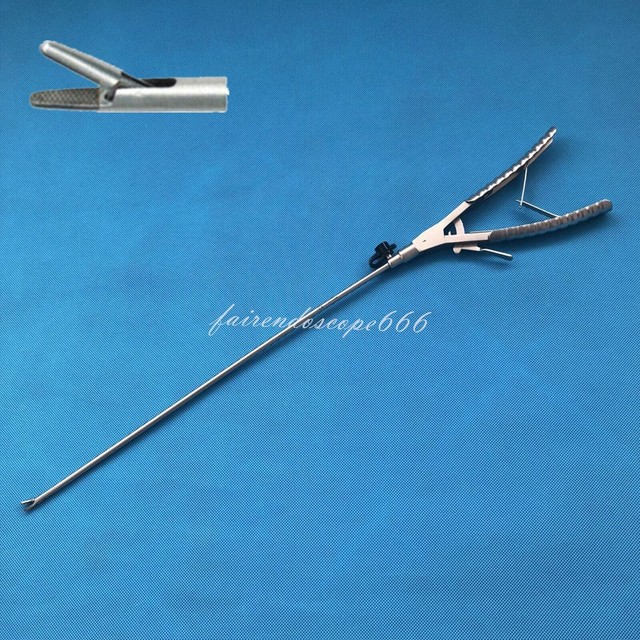 CE & FDA VType Laparoscopic Needle Holder φ5X330mm Medical Forceps