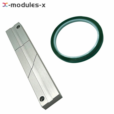 1/4 10 In Tape Splicing Set kit Tape Splicing Block Kit for Open Reel Tape Media
