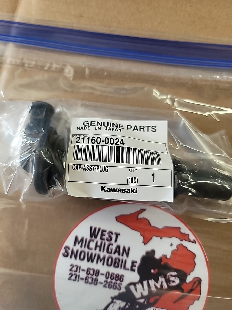 Kawasaki 2019-2024 Kx450 Kx250 Cap Assembly Plug 21160-0024