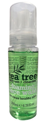 Teebaum schäumendes Gesichtswasser täglicher Gebrauch Reinigung 200ml/6,76 oz