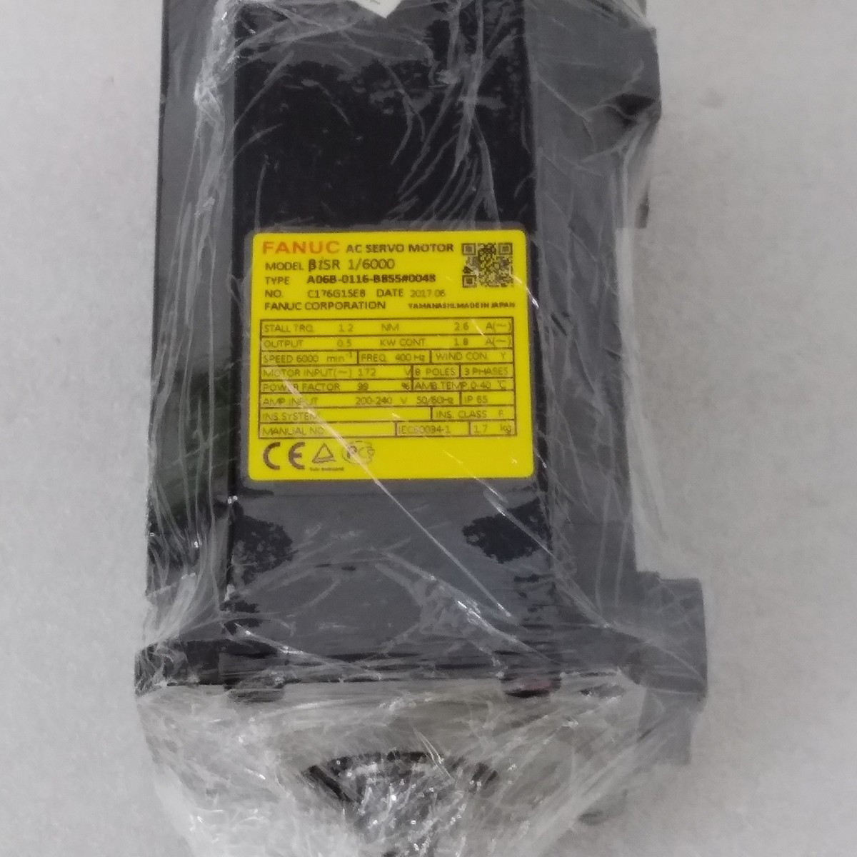 Ship Now! FANUC SERVO MOTOR A06B-0116-B855#0048 Refurbished | eBay