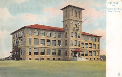 FL - 1900 s RARE! Florida Havana - America Cigar Factory at Key West, FLA - CUBA