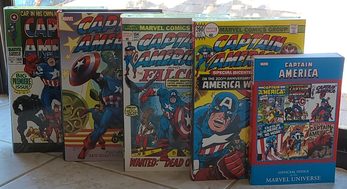 Captain America Omnibus Vol 1, Vol 2, Vol 3 Vol 4 Captain America