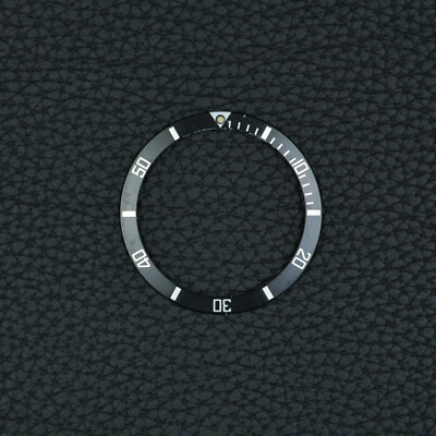 TUDOR SUBMARINER Inlay Bezel Lünette TRITIUM Flat Four 33,9mm Medium Lady