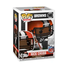 Nick Chubb Funko Pop! NFL Vinyl Figure #140 Cleveland Browns