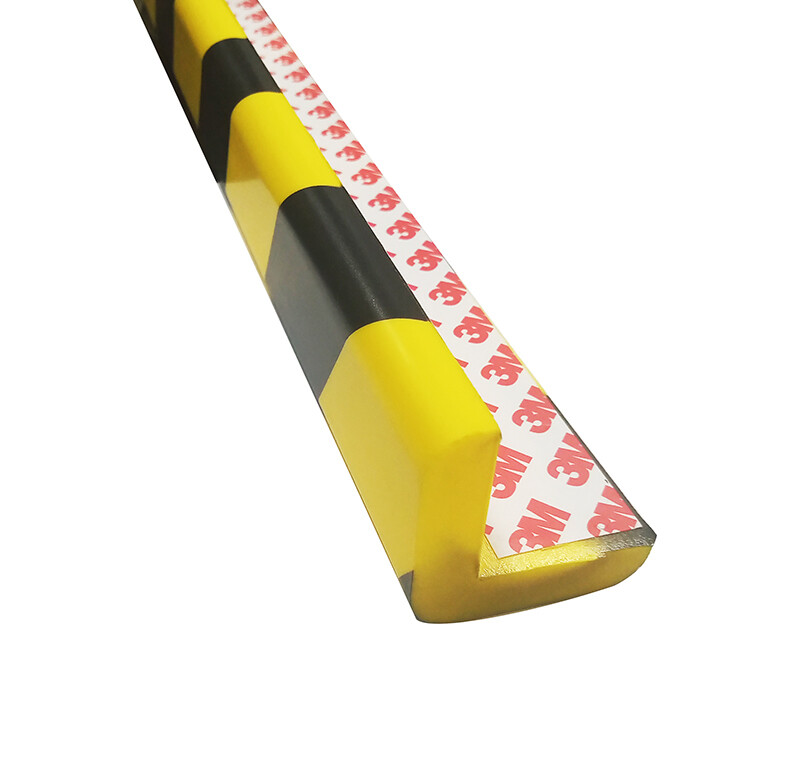 Foam Impact Protection Edge Strip Self Adhesive Back 90 degree angle