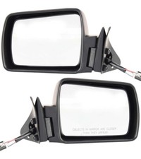 (2) Mirror for 1984-1987 Jeep Wagoneer Base Driver and Passenger Side 
