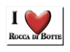 Calamita Rocca Di Botte (AQ) - Abruzzo Magnete Da Frigo Souvenir Italia Regalo