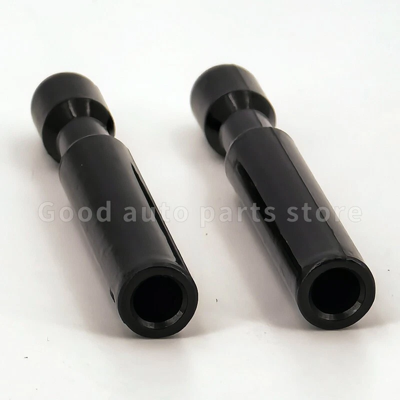 2 PIEZAS apto para Ford F-150/Explorer/Taurus/Sable perilla de bloqueo de puerta delantera poste pasador de tracción Foto 3 de 4