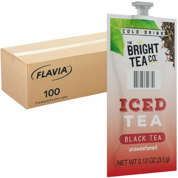Iced Tea Flavia 5/10/2025 Black, Unsweetened 500 servings 500 ct