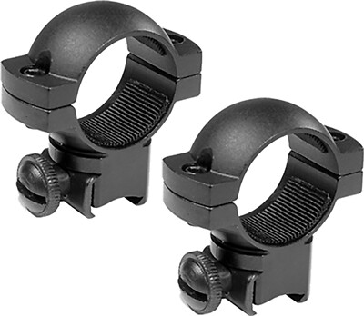 2X Barska 1 Inch Tube Medium Height Airgun .22 Style Ring Dovetail Mount AI10342