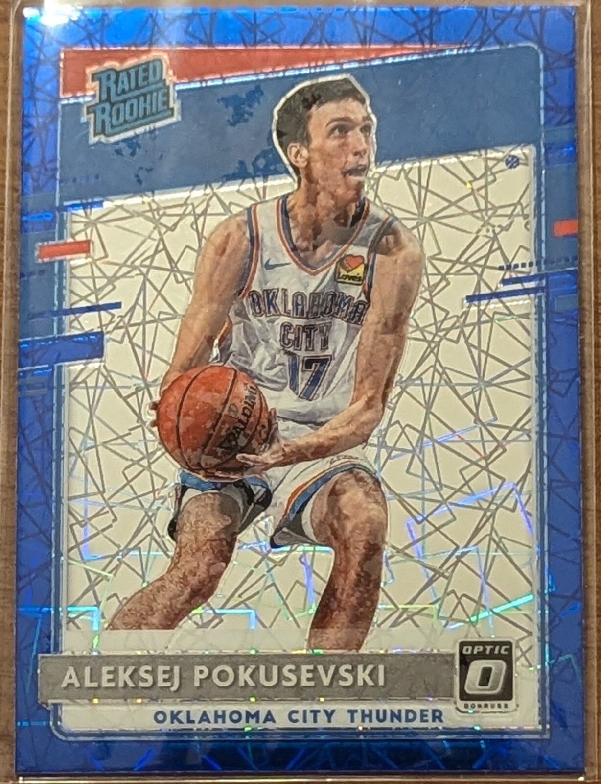 ALEKSEJ POKUSEVSKI 2020-21 Donruss Optic Rated Rookie Blue Velocity #167 RC