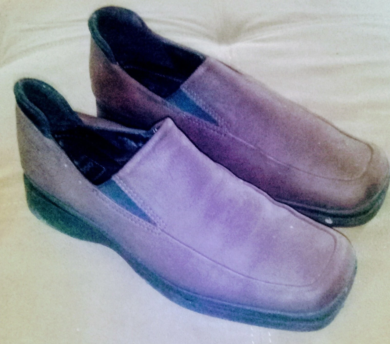 Scarpe slip on Ecco marroni in pelle